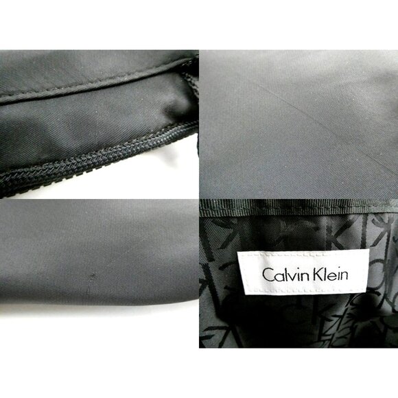 Calvin Klein Womens Black Nylon‎ Backpack
